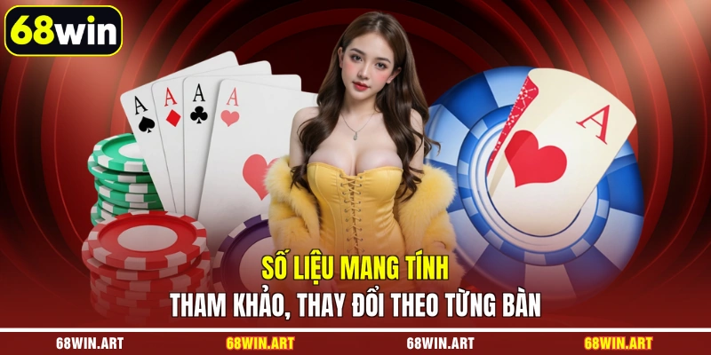 Số liệu mang tính tham khảo, thay đổi theo từng bàn