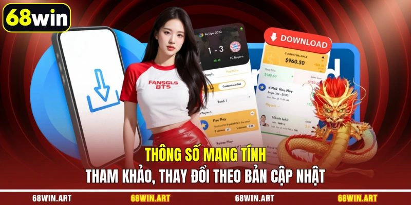 Thông số mang tính tham khảo, thay đổi theo bản cập nhật